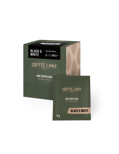 BLACK & WHITE - 5x10g DRIP...